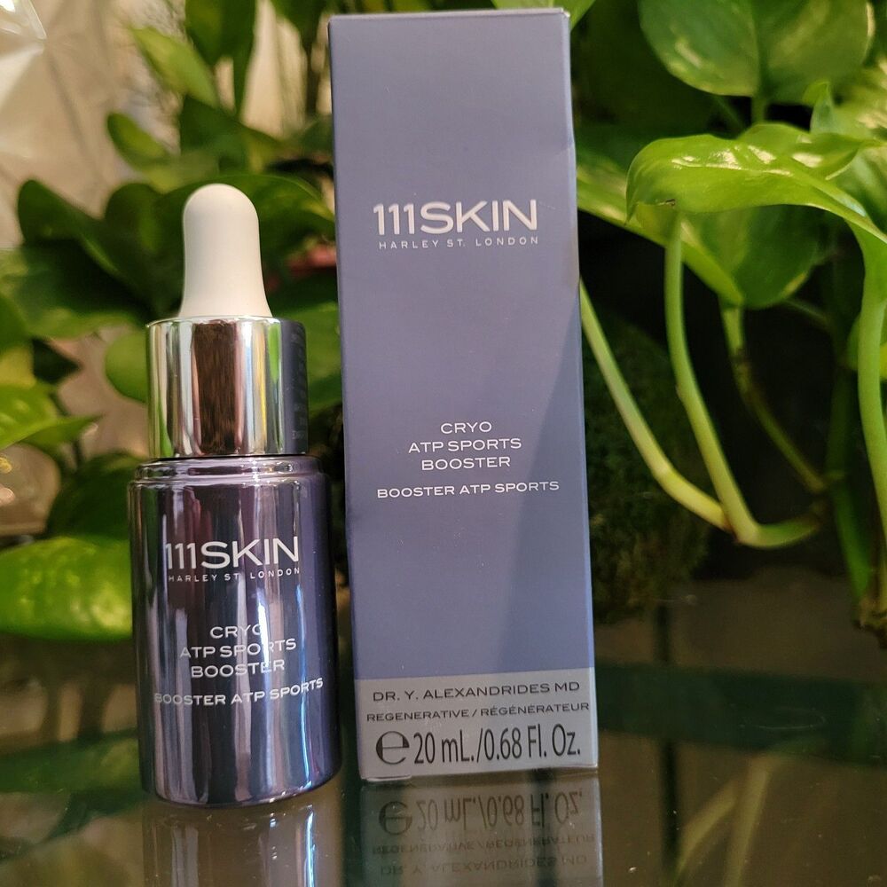 111SKIN Cryo ATP Sports Booster Serum (20mL/.68Fl.Oz.) NEW In Box! $135 Retail